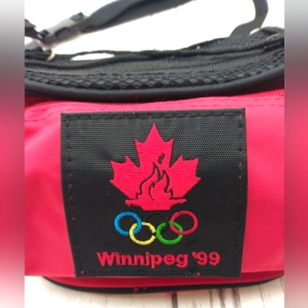 1999 Pan Am Games Belt Bag Winnipeg Canada Bum Bag Unisex Vintage Men's Women's - Picture 7 of 12